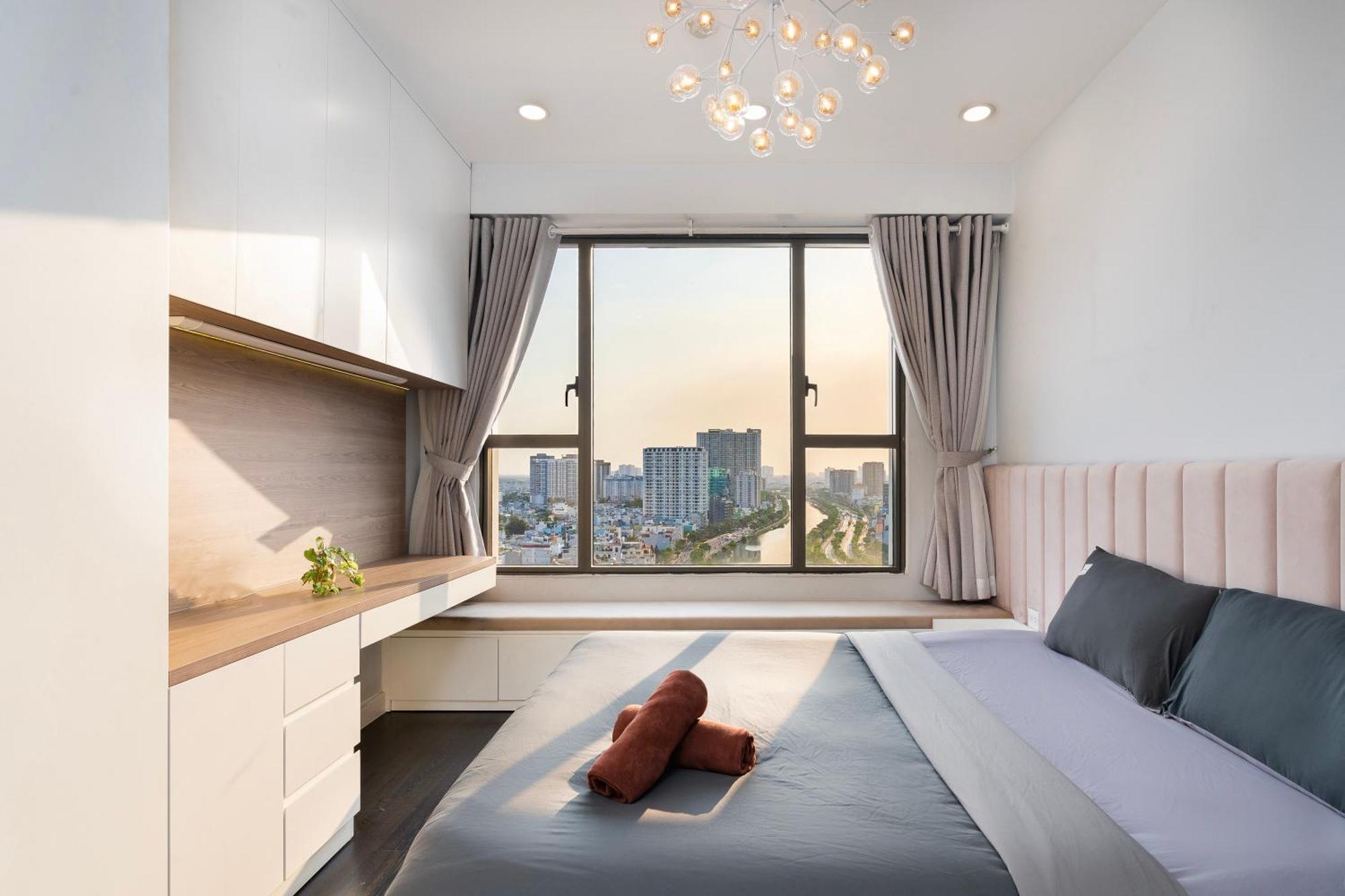 Double E Saigon Apartment In Rivergate Building Thành Pho Ho Chí Minh Esterno foto