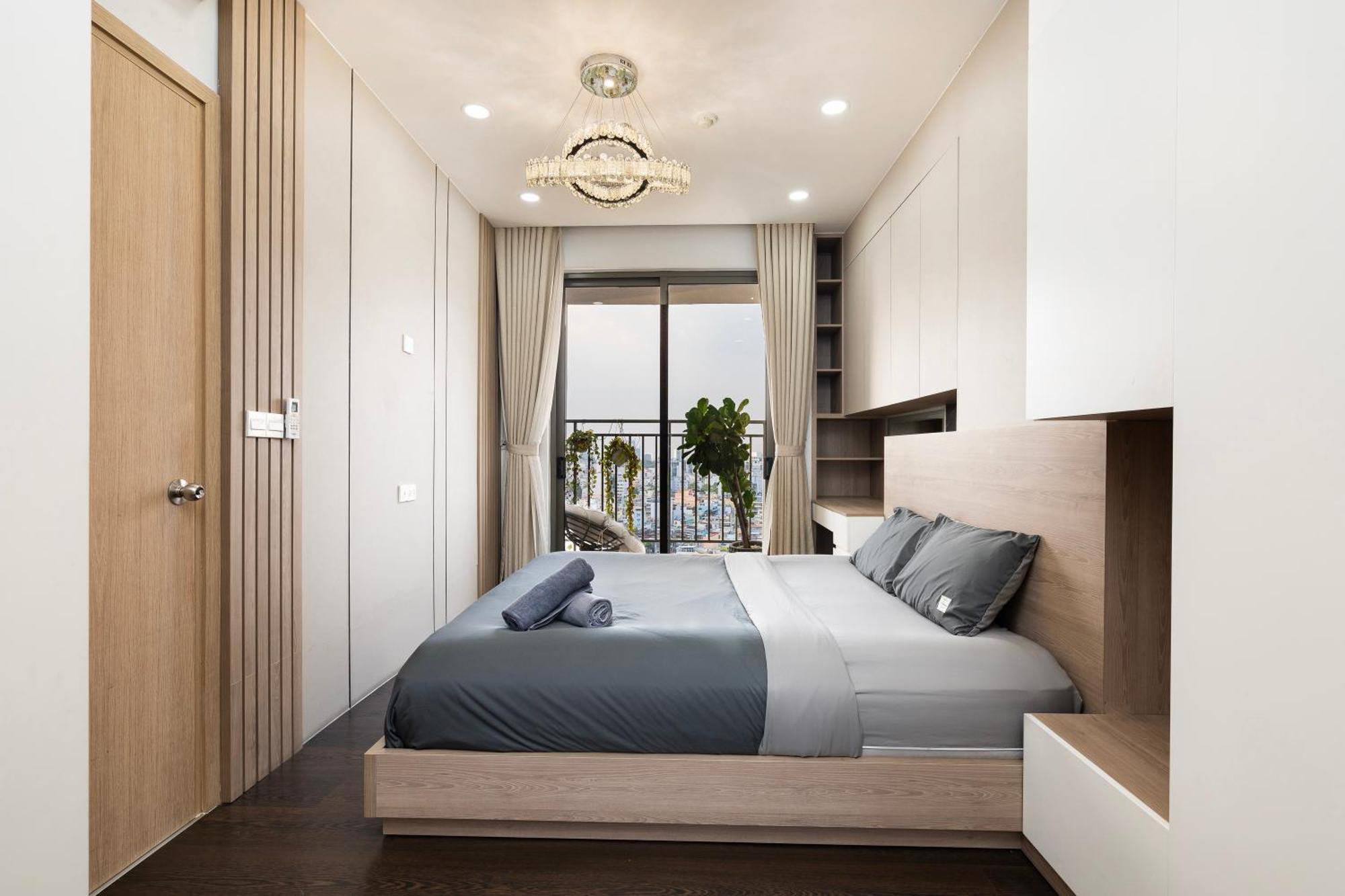 Double E Saigon Apartment In Rivergate Building Thành Pho Ho Chí Minh Esterno foto