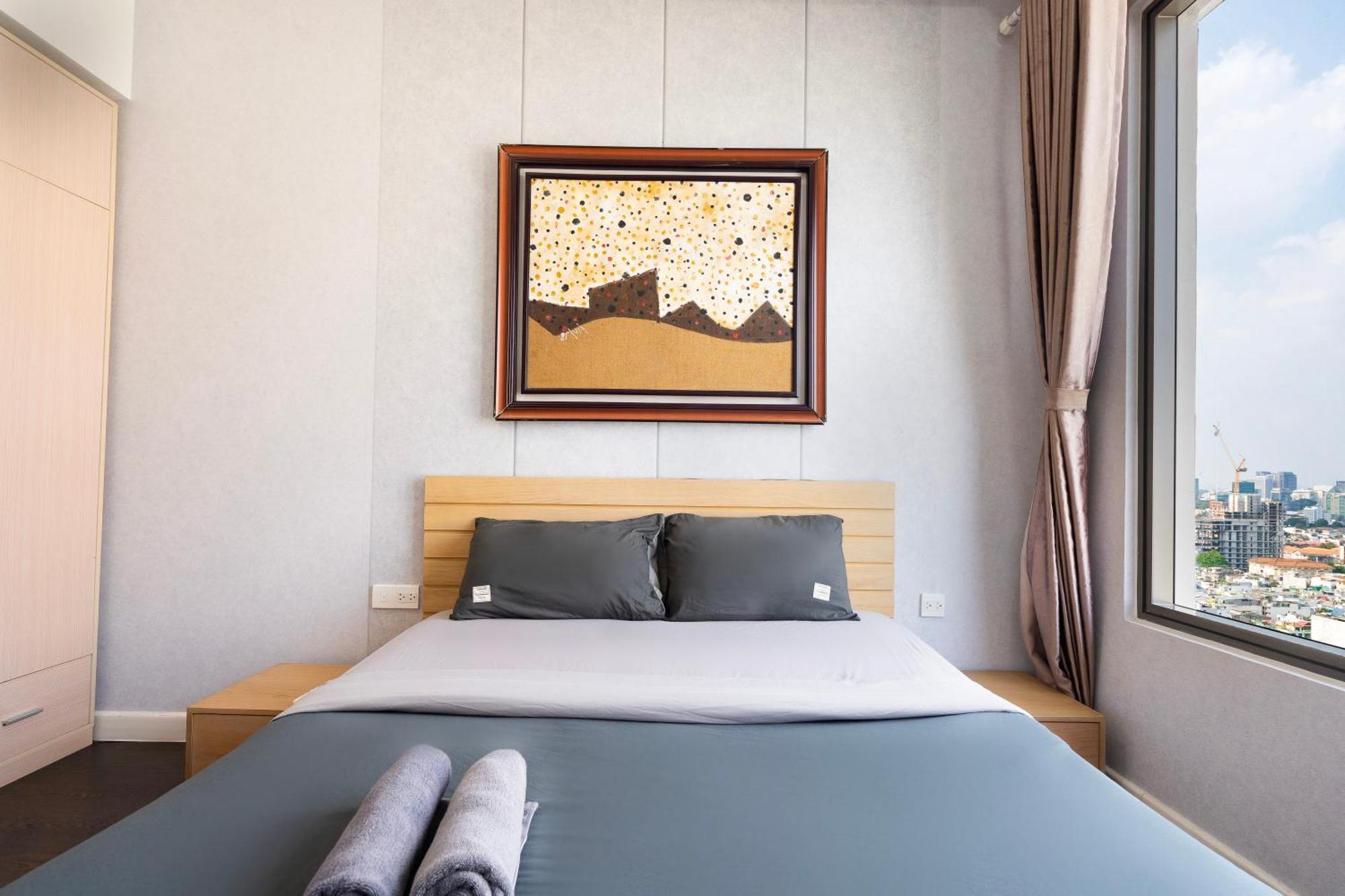 Double E Saigon Apartment In Rivergate Building Thành Pho Ho Chí Minh Esterno foto
