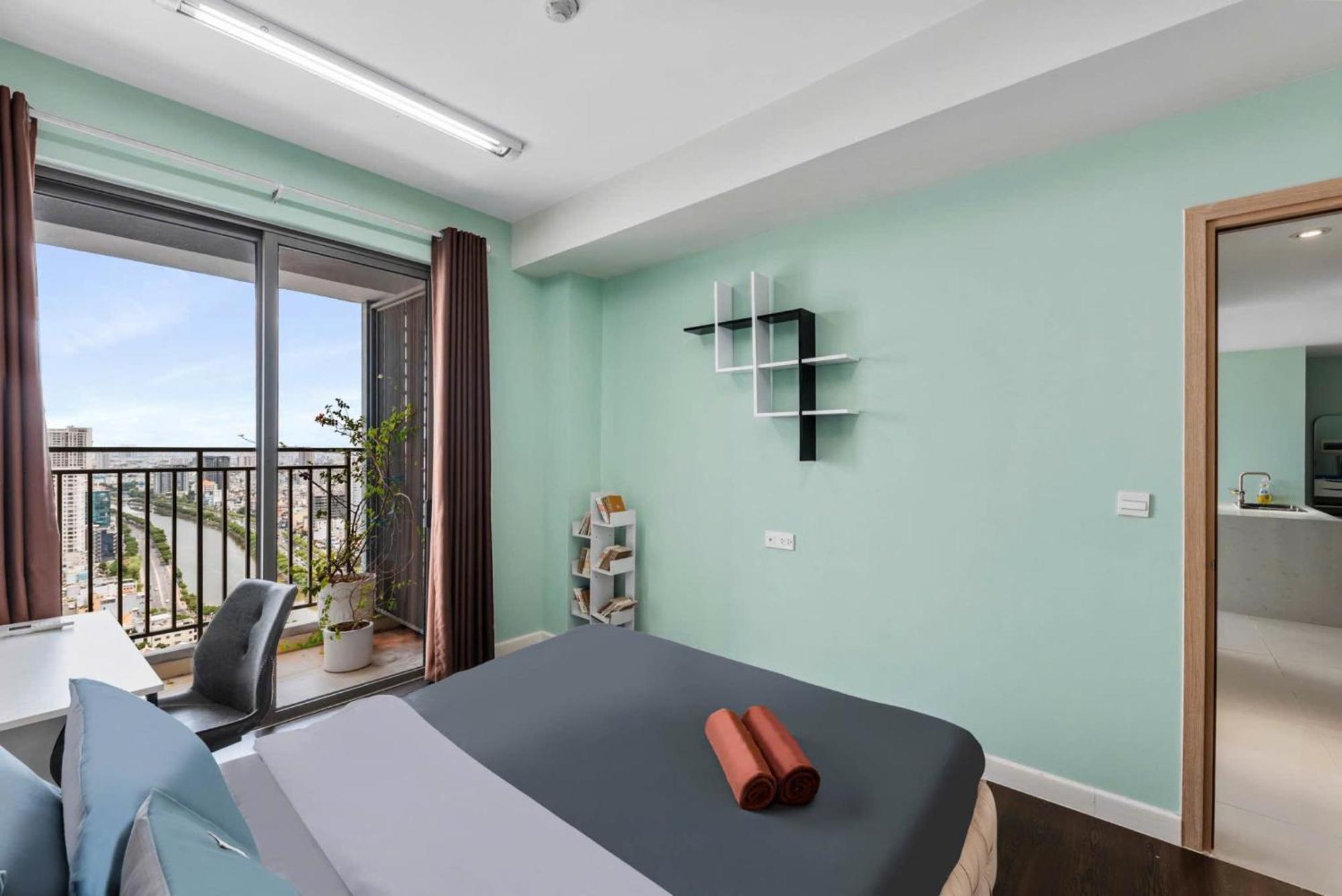 Double E Saigon Apartment In Rivergate Building Thành Pho Ho Chí Minh Esterno foto