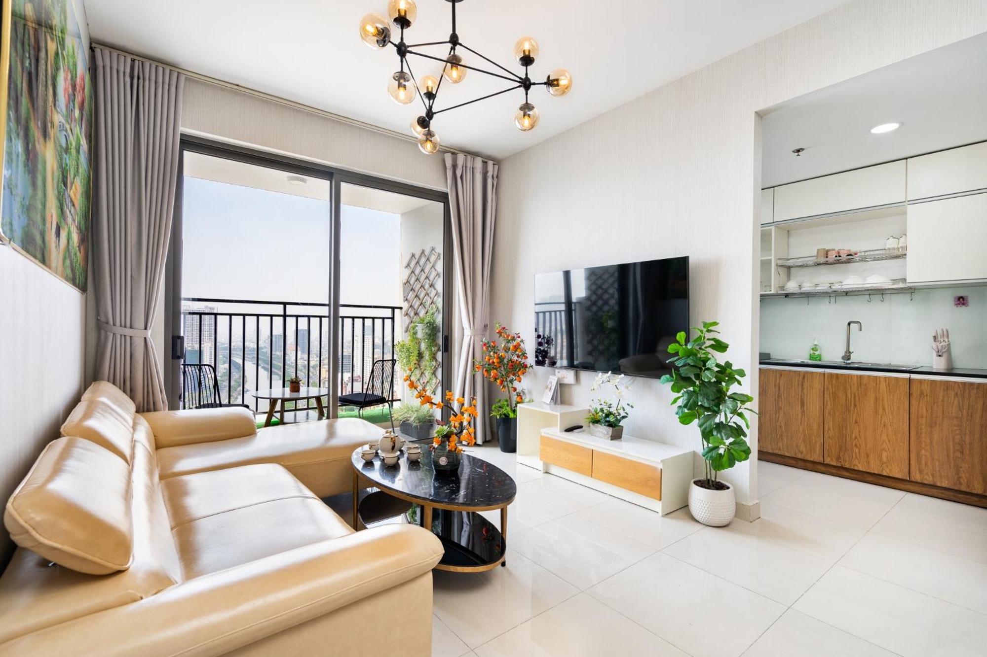 Double E Saigon Apartment In Rivergate Building Thành Pho Ho Chí Minh Esterno foto