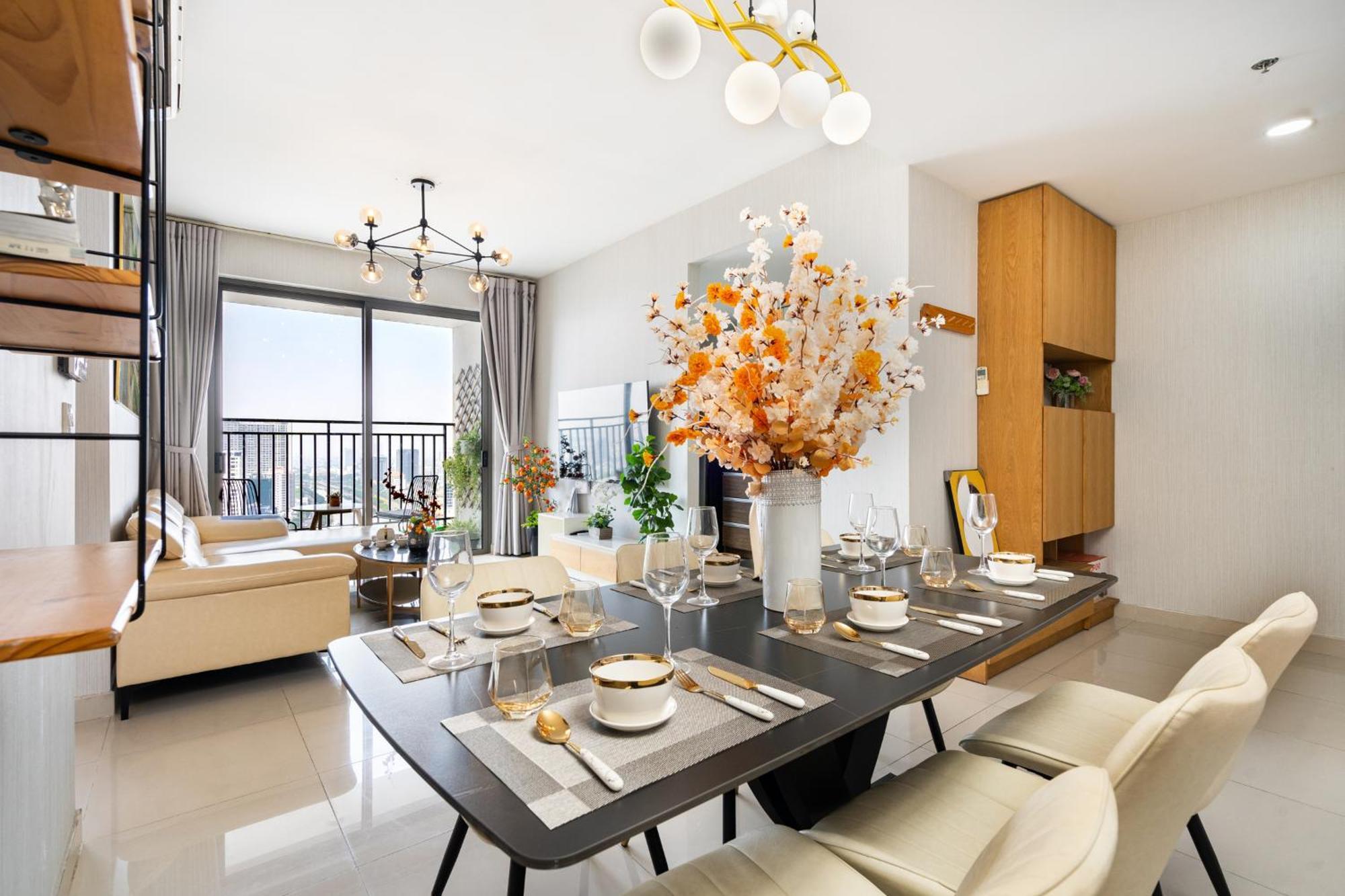 Double E Saigon Apartment In Rivergate Building Thành Pho Ho Chí Minh Esterno foto